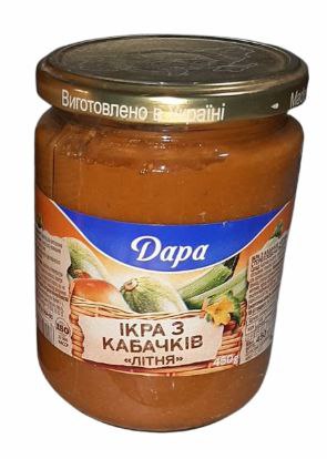 Ікра кабачкова Дара Літня 440г