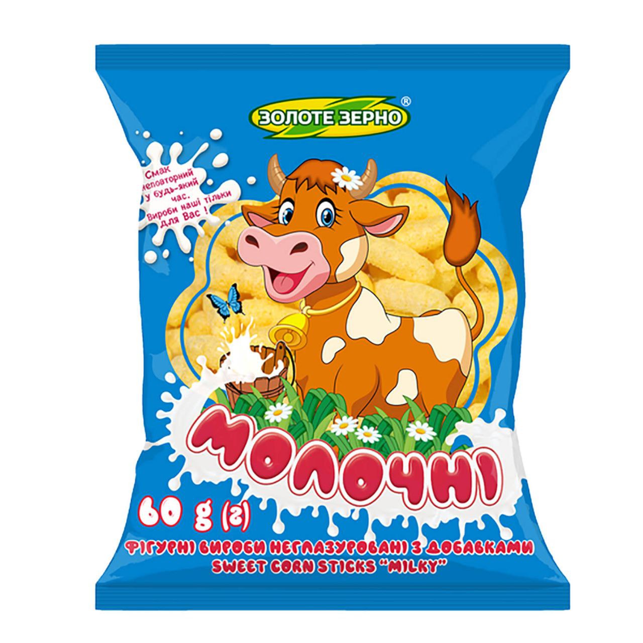 Фігурні вироби Золоте Зерно Молочні 60г