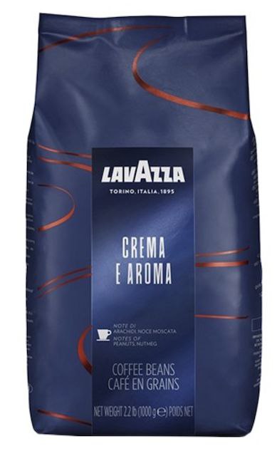 Кава в зернах Lavazza Crema e Aroma Espresso Blue Export 1кг