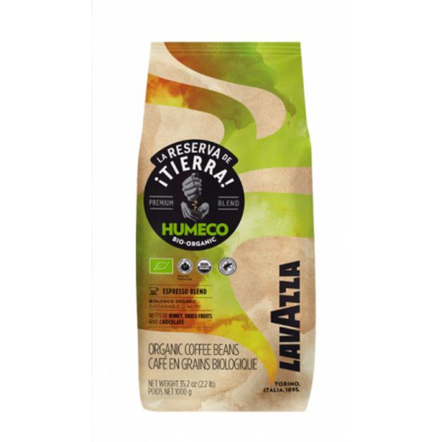 Кава в зернах Lavazza Tierra Reserva Humeco Bio Export 1кг
