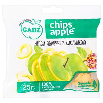 Чіпси яблучні Garden Gadz з кислинкою 25г