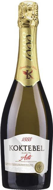 Вино ігристе Koktebel Asti н/сол. біле 13.5% 0.75 л