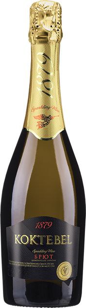 Вино ігристе Koktebel сухе біле 12.5% 0.75 л 