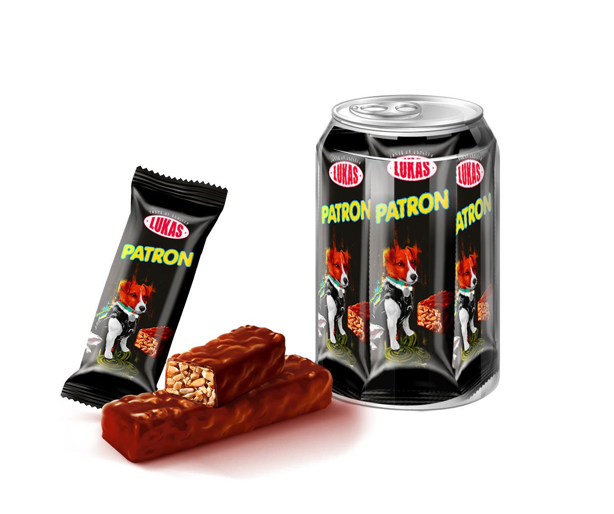 Цукерки Лукас Солодкий набір PATRON-IB банка 165г