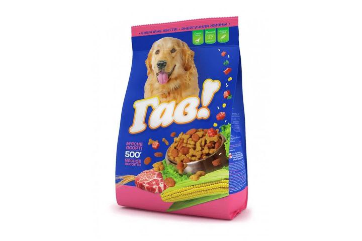 Корм для собак Гав М'ясне асорті 500г