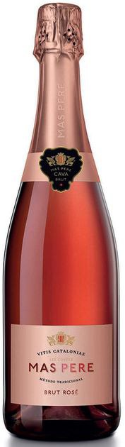 Вино ігристе Pere Ventura Mas Pere Rosado Brut сухе рожеве 11.5% 0.75 л