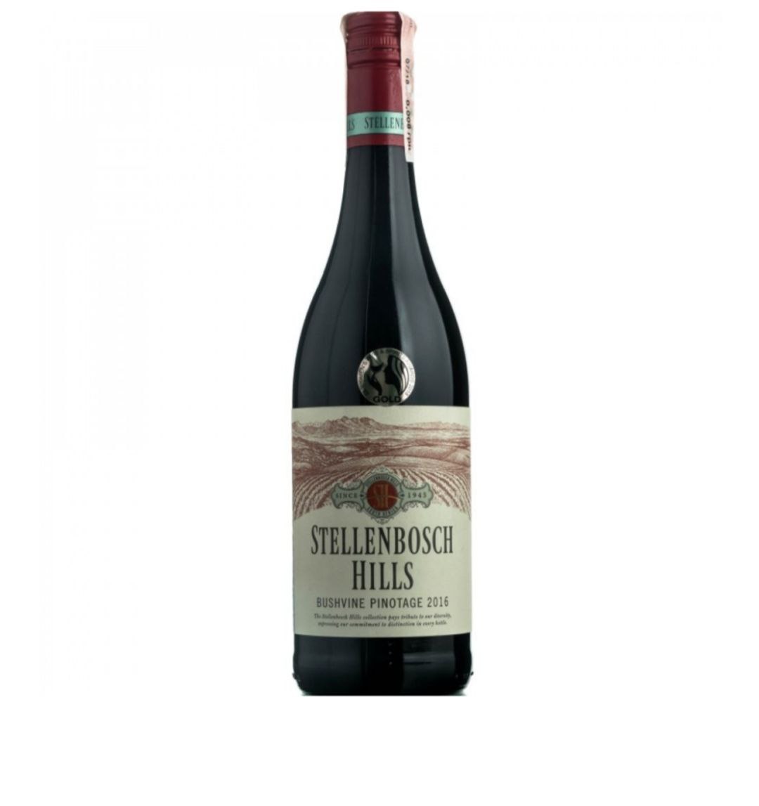 Вино Overhex Wines Stellenbosch Hills Pinotage червоне сухе 0,75л 14,5%