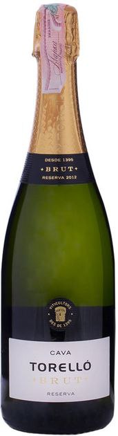 Вино ігристе Torellо Brut Reserva сухе біле 11.5% 0.75 л