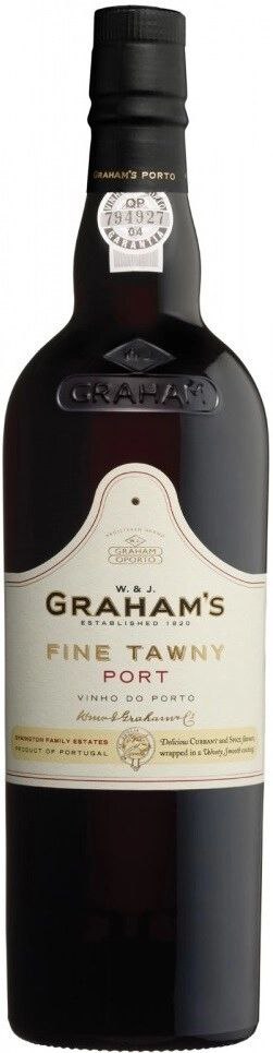 Вино Grahams. Файн Тоні чер 0,75л 19%