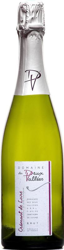Вино ігр. Domaine des Deux Vallees Cremant de Loire Brut сухе біле 12.5% 0.75 л 