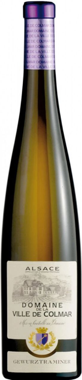 Вино Colmar. Гєвюрцтрамінер 2019 біле 0,75л 14,5%