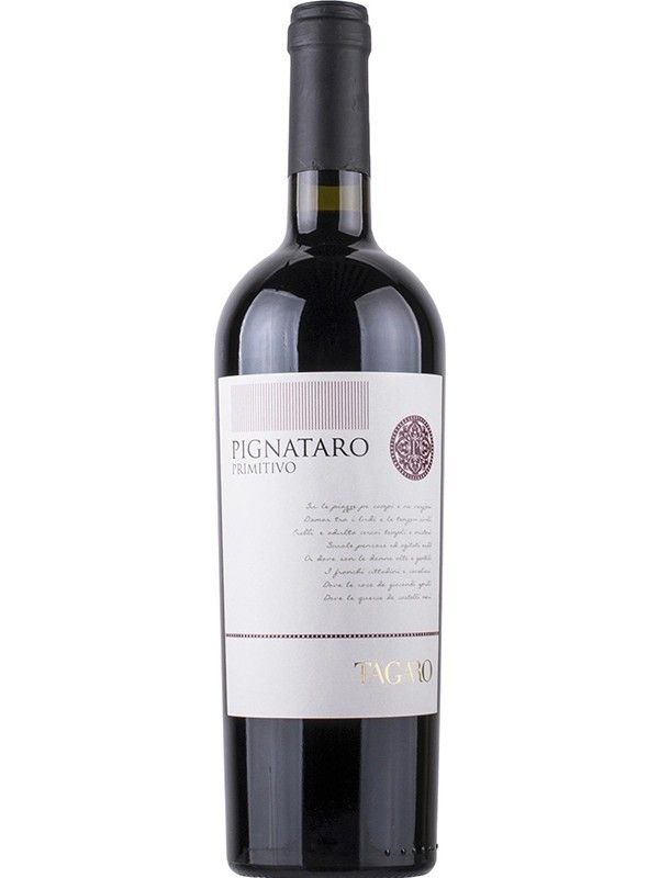 Вино Tagaro. Піньятаро Примітиво 2022 чер 0,75л 13,5%