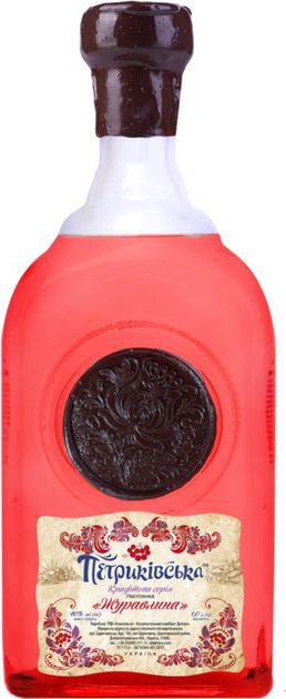 Настоянка Петриківська Журавлина 40% 1 л