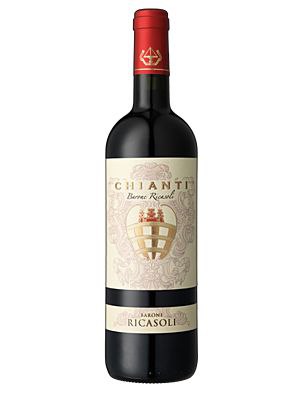 Вино В.Ricasoli. К`янті 2022 чер 0,75л 13,5%