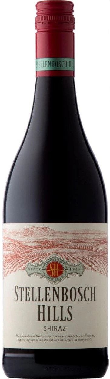 Вино Overhex Wines Stellenbosch Hills Syrah червоне сухе 0,75л 14,5%