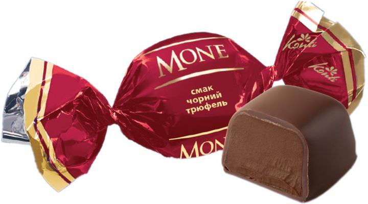 Цукерки MONE Конті смак чорний трюфель 1кг
