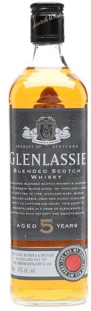 Віскі Tomatin Distillery Glenlassie 5 y.o. 40% 0.7 л