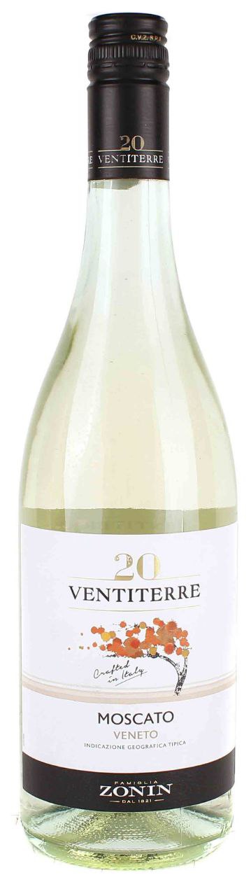 Вино Zonin Москато Фрізанте Венето біле 0,75л 7,5%