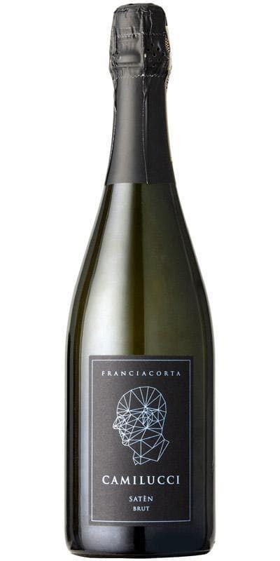 Вино ігристе Camilucci Franciacorta Saten Brut сухе біле 12.5 % 0.75 л