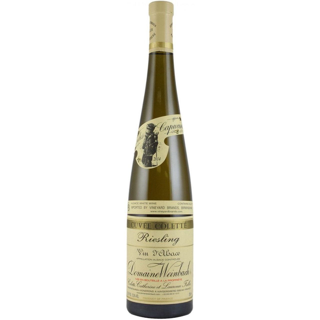 Вино Д.Вєінбах. Рислінг Кюве Колетт 2018 біле 0,75л 13,5%