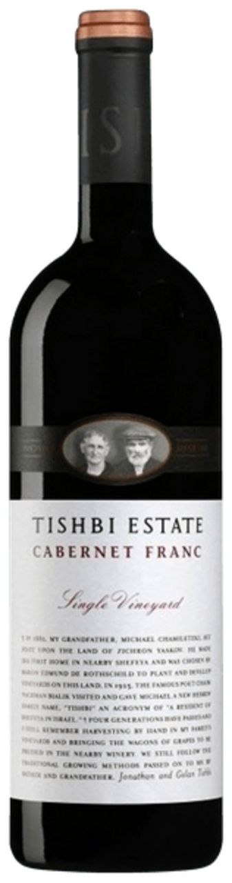 Вино Tishbi. Каберне Фран Сінгл Віньярд 2015 чер 0,75л 13%