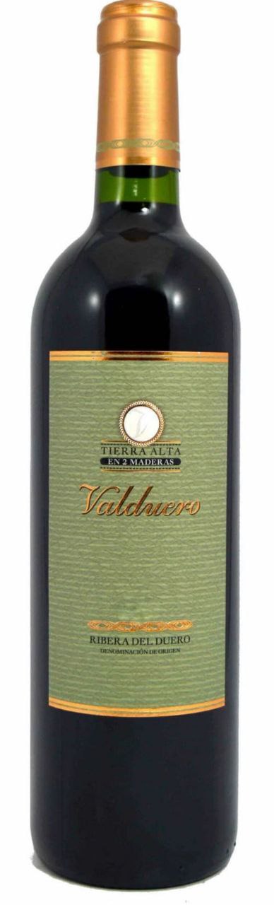 Вино Valduero. Тієрра Альта ен 2 Мадерас 2017 чер 0,75л 14%