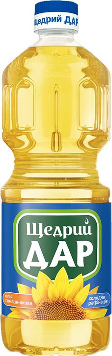 Олія соняшникова Щедрий Дар 850мл РД