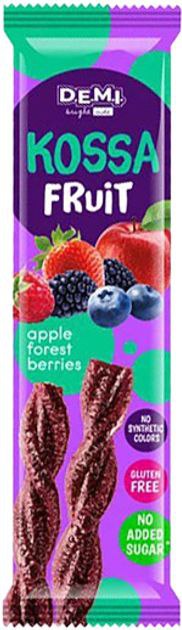 Пастила фруктова D.E.M.I. Kossa Fruit із соком лісових ягід 15г