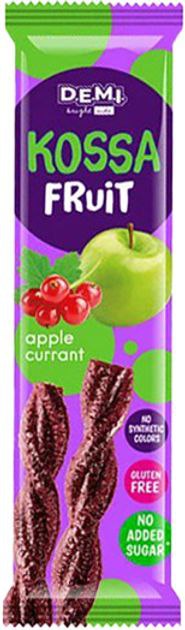 Пастила фруктова D.E.M.I. Kossa Fruit із соком смородини 15г