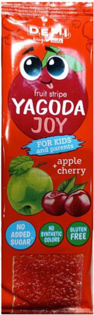 Пастила фруктова Yagoda Joy із соком вишні 15г