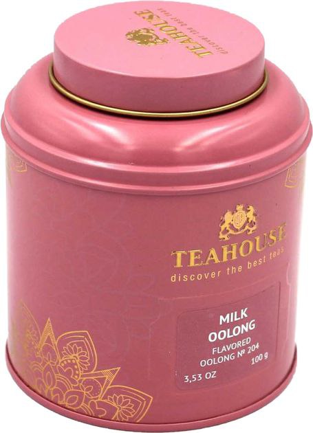Чай Teahouse Молочний улун металева банка 100г