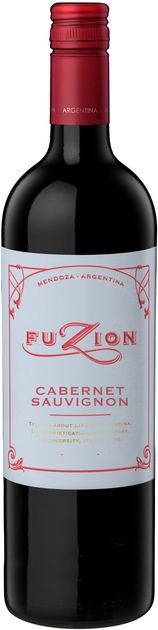 Вино Ф`южн Каберне Совіньон 2019 13% чер 0,75л