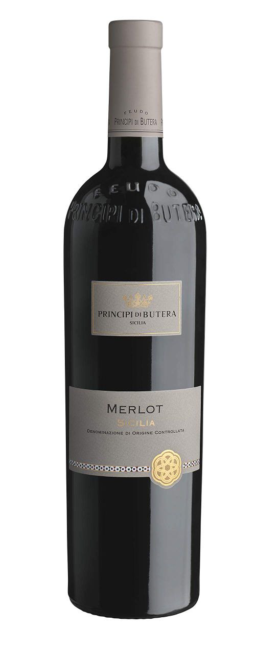 Вино F.Principi di Butera. Мерло 2020 Сицилія чер 0,75л 14,5%