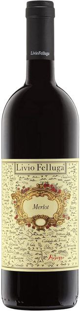 Вино Лівіо Феллуга Мерло 13% чер сух 0,75
