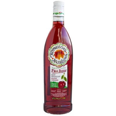 Наливка Петриківська Наливочка П'яна Вишня 15% 0.5 л