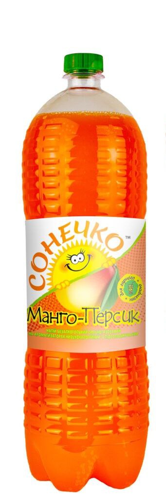 Напій сильногаз. Сонечко Манго-Персик 2 л ПЕТ