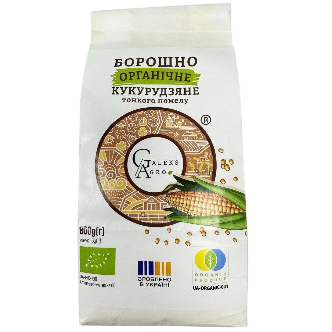Борошно кукурудзяне Органік 800г