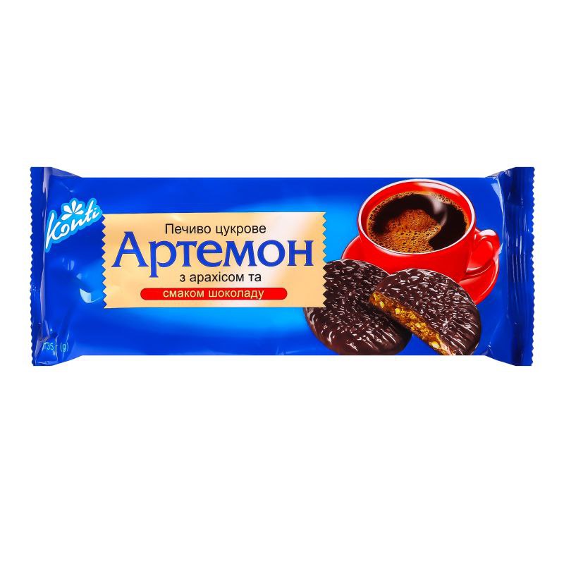 Печиво цукрове Конті Артемон 135г