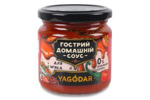 Соус YAGODAR Томатний Гострий скло 200г