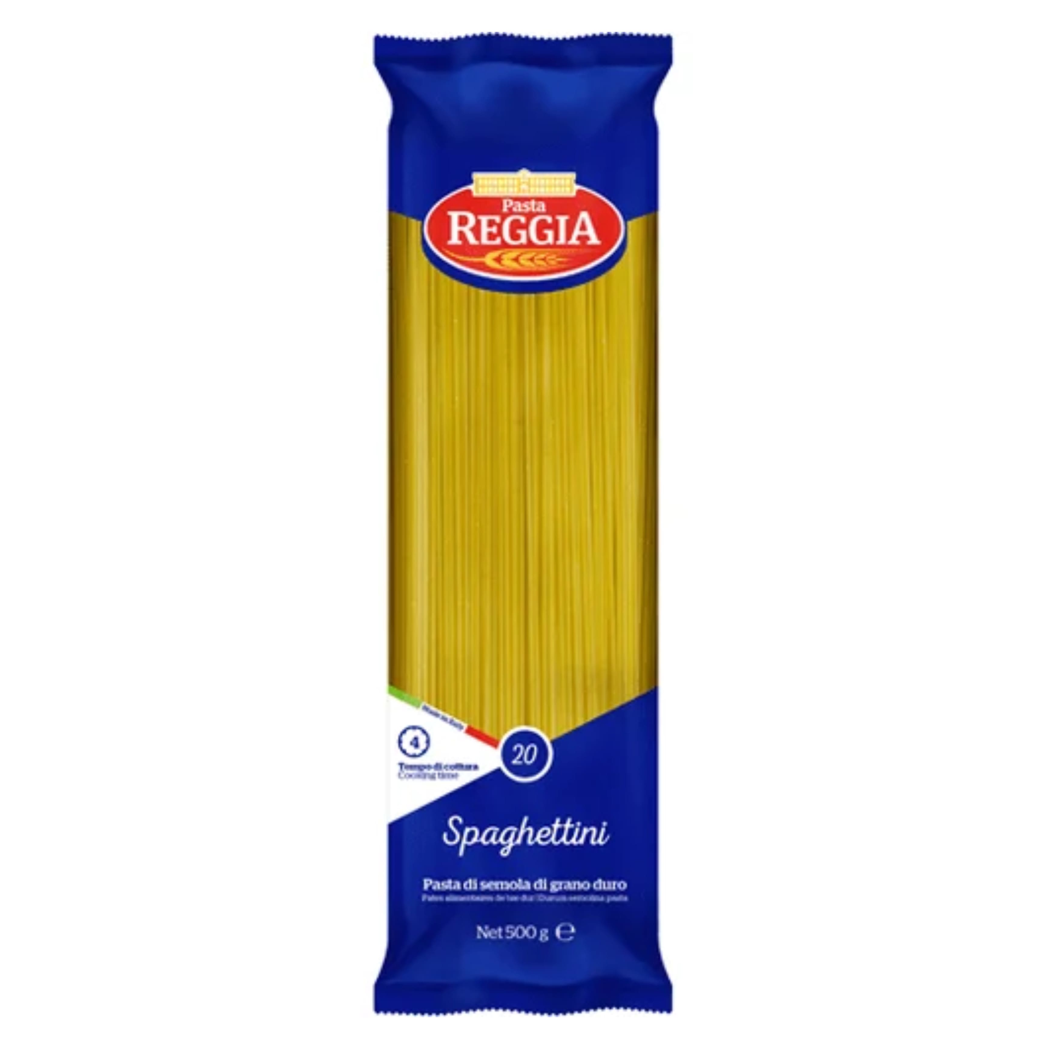 Макарони REGGIA Спагеттіні 20.Spaghettini 500г