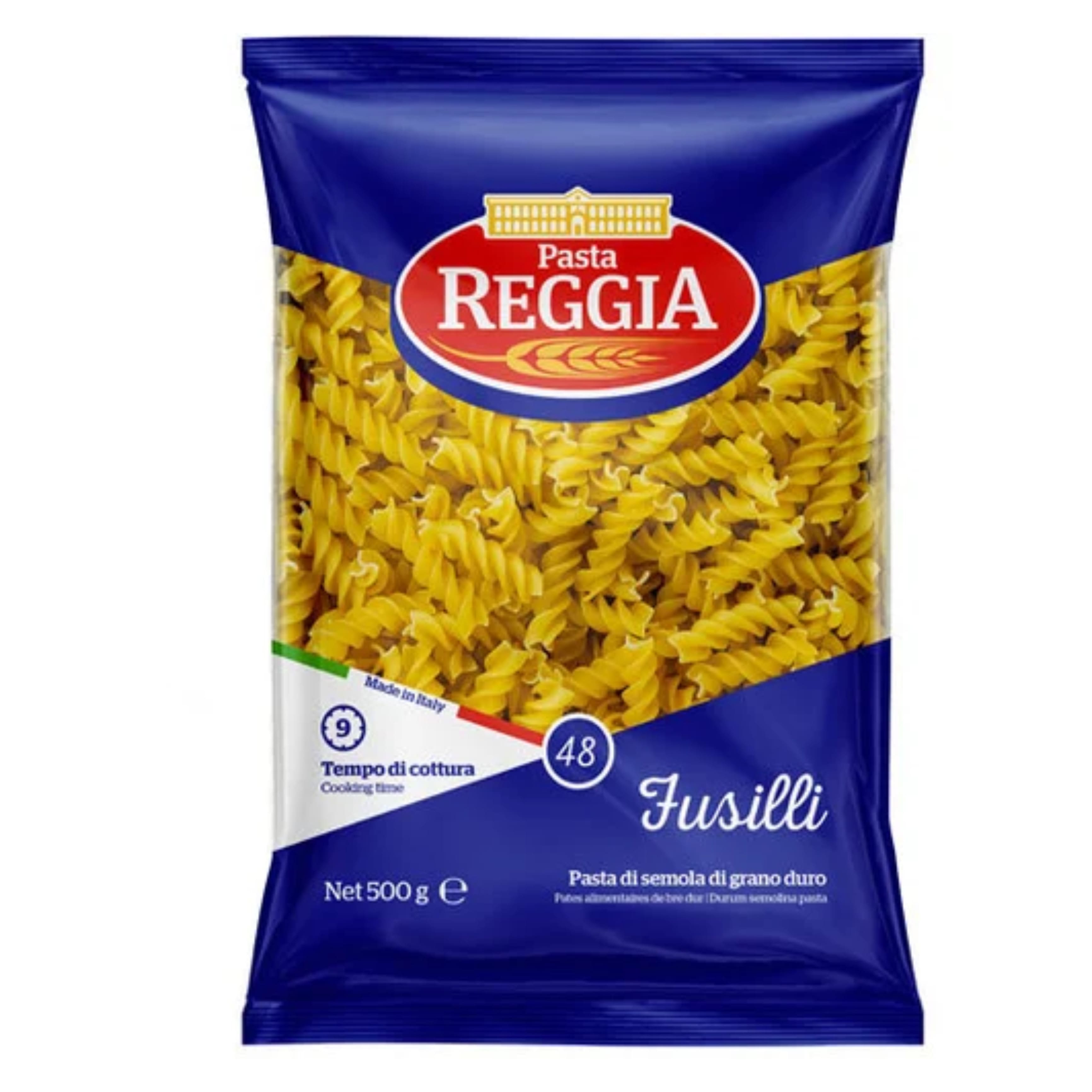 Макарони REGGIA Веретено 48.Fusilli 500г
