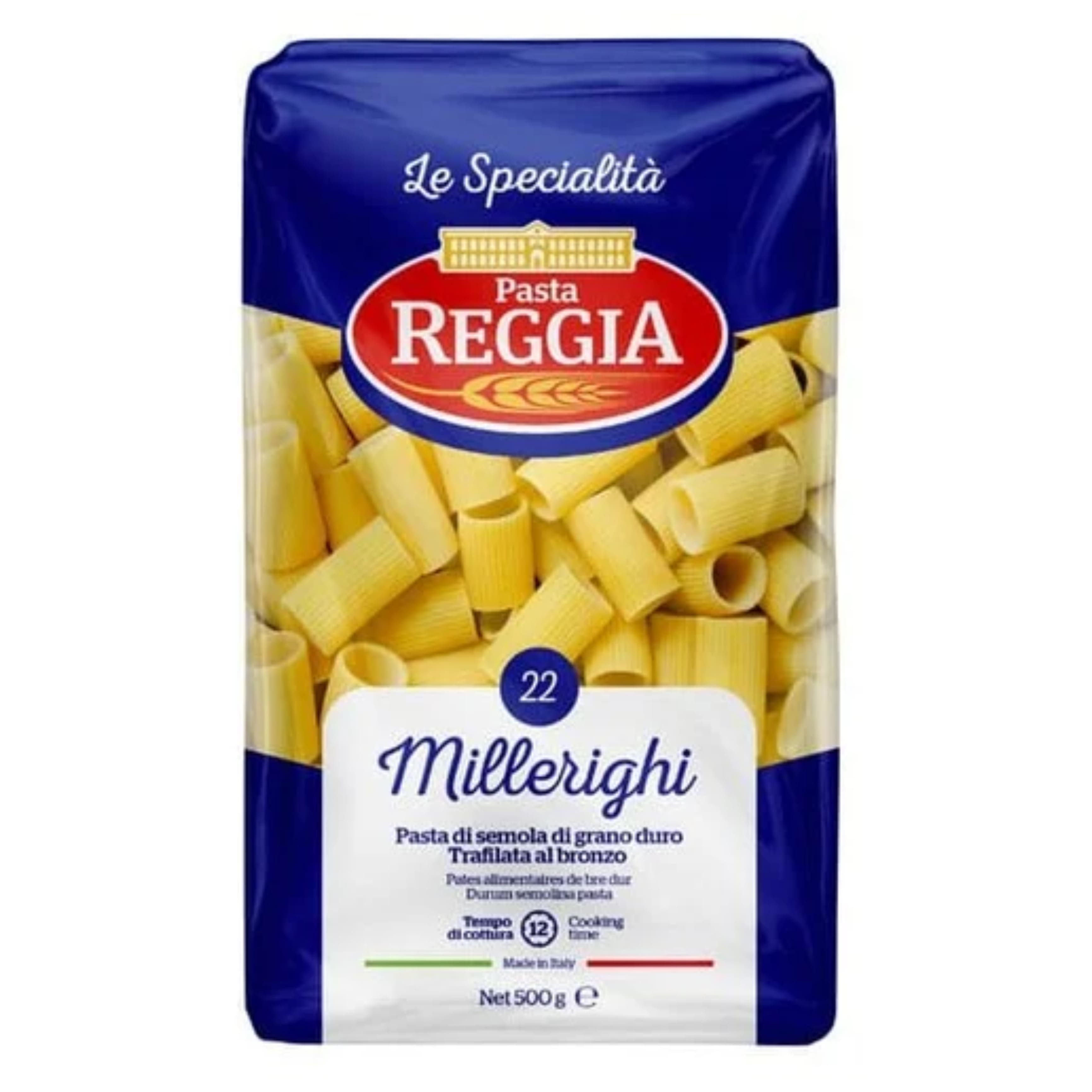 Макарони REGGIA SP Трубочки 22.Millerighe 500г