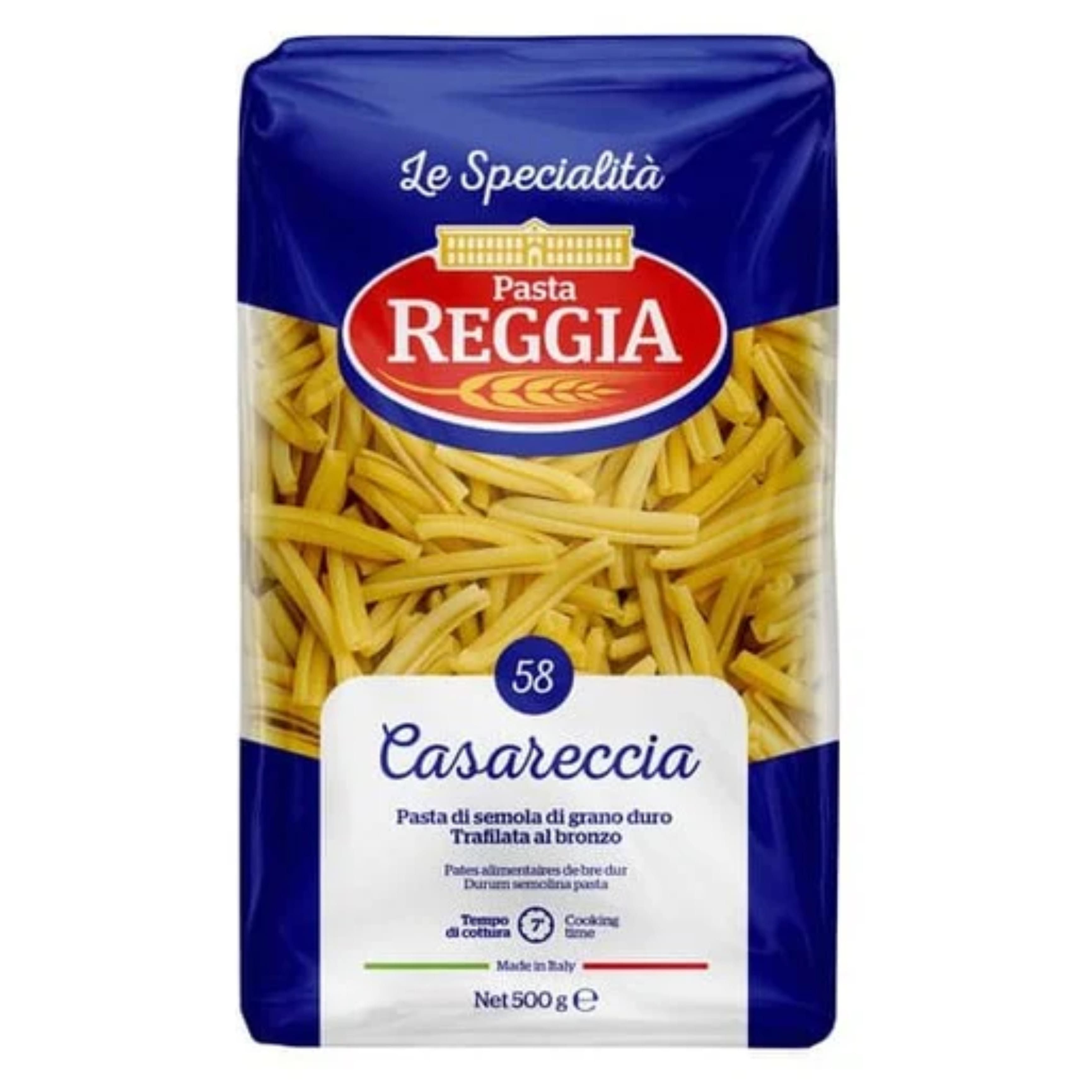 Макарони REGGIA SP Домашні 58.Casareccia 500г