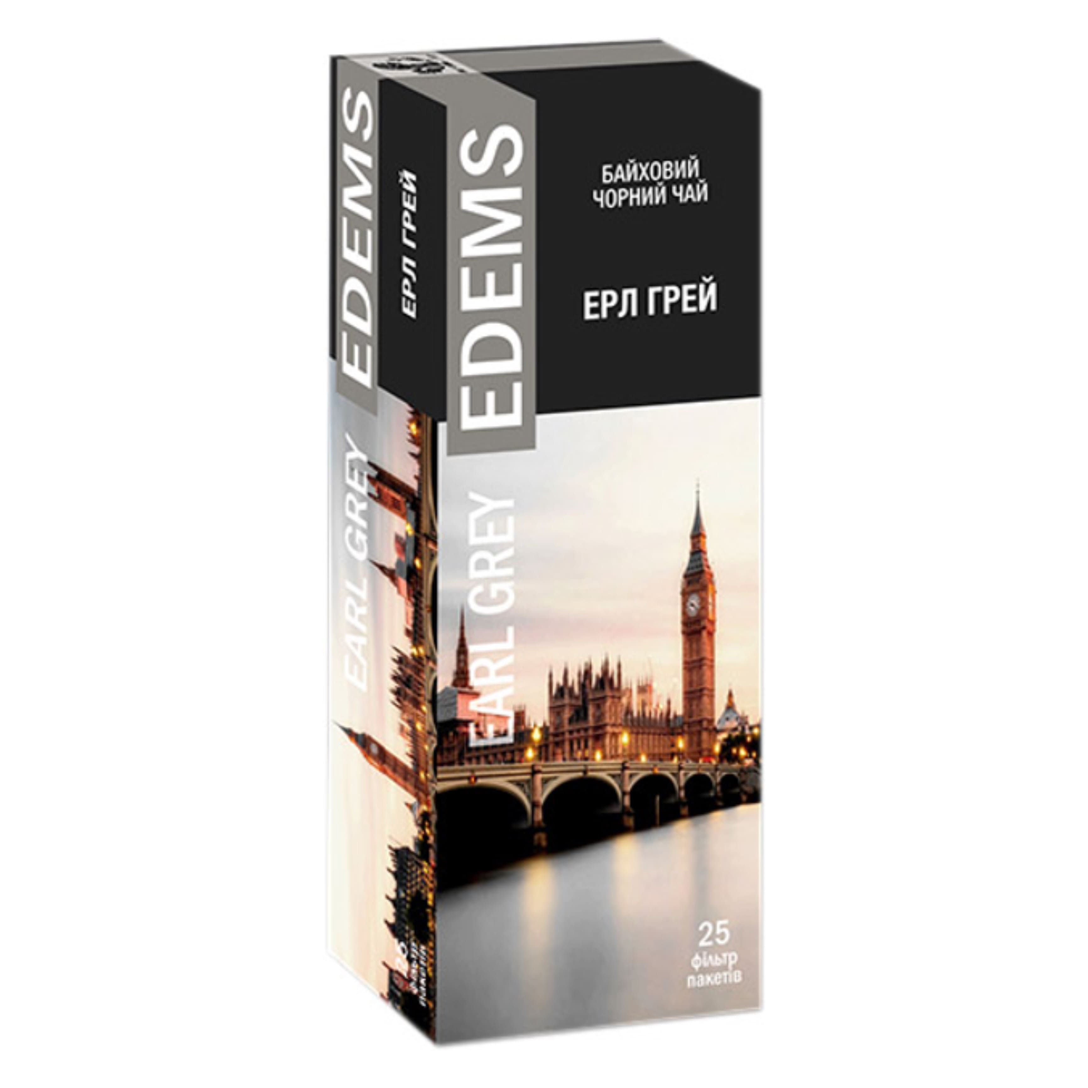 Чай чор Еdems Ерл Грей пак 25х2г