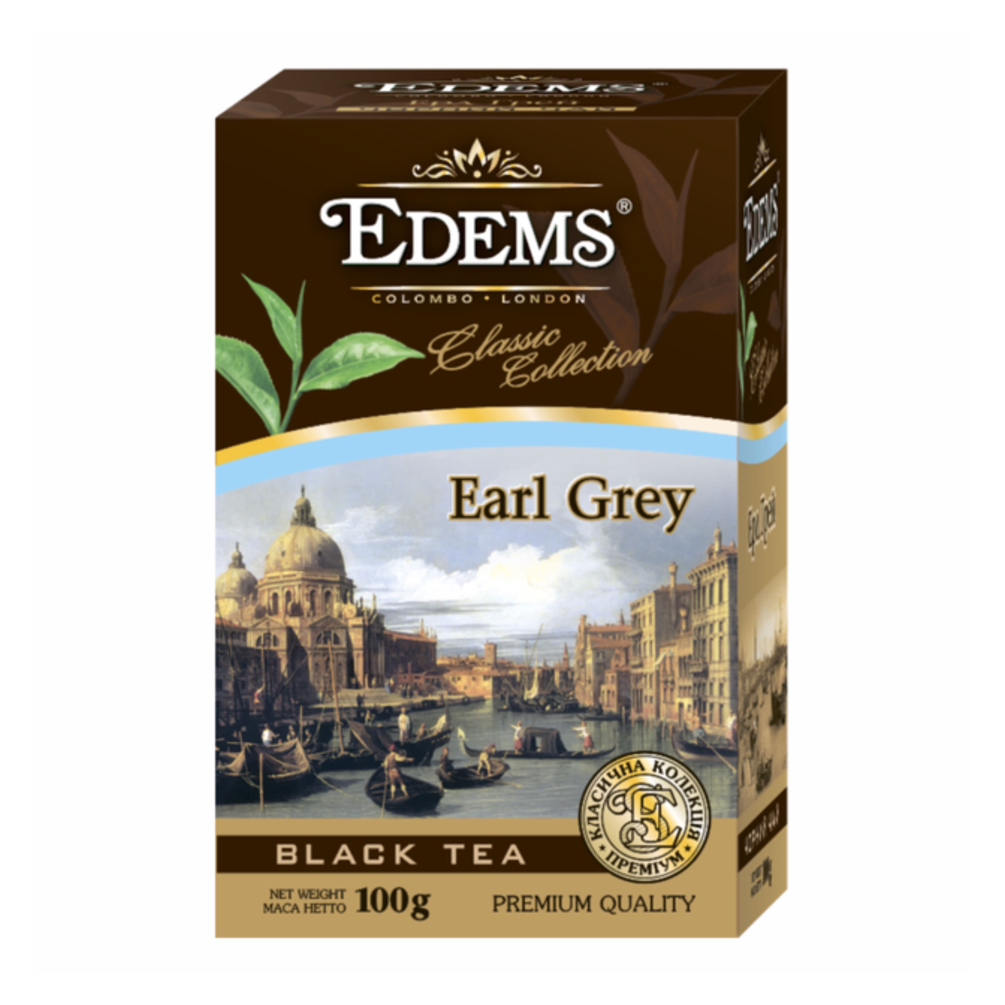 Чай чор Еdems Ерл Грей лист 100г