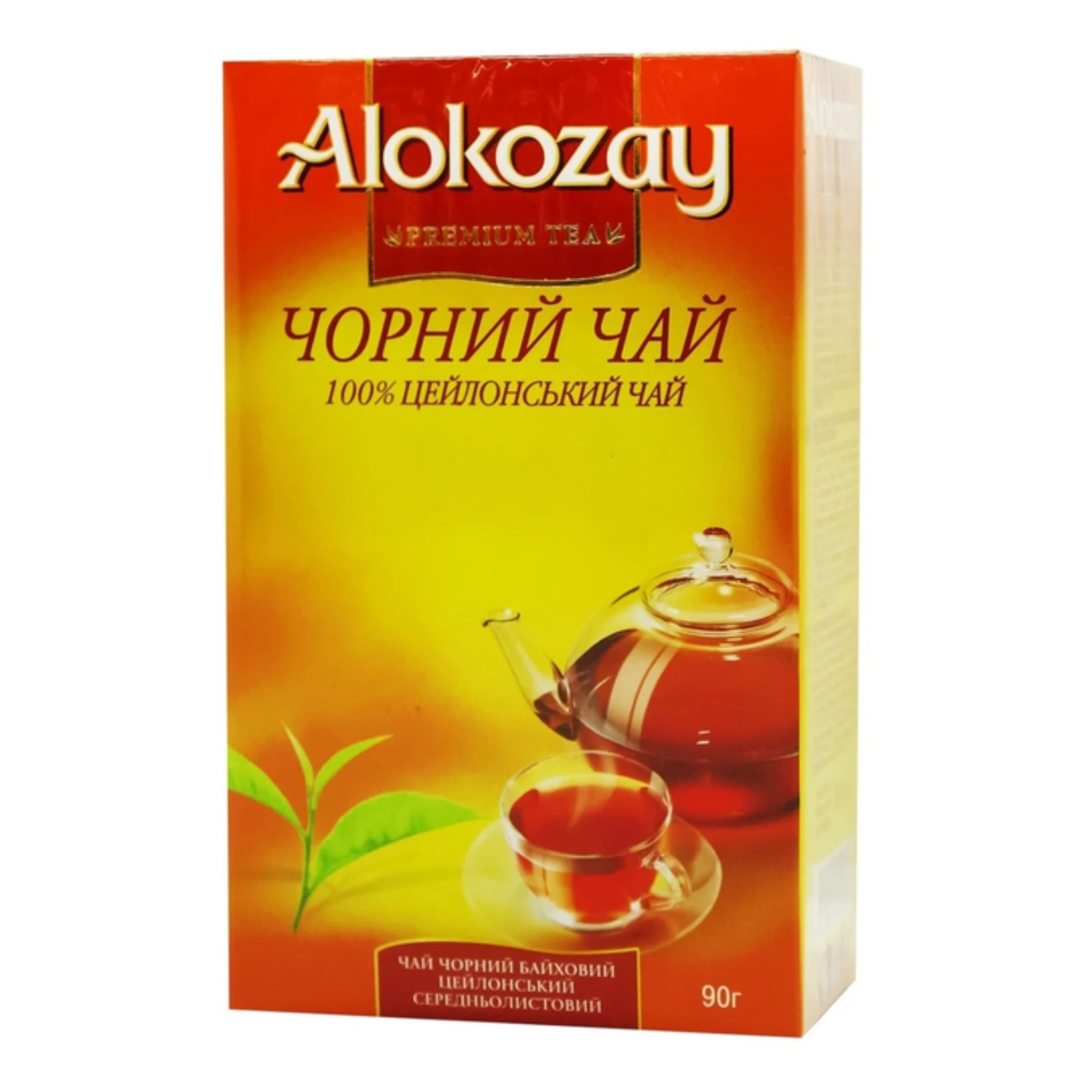Чай чор Alokozay серед/лист FBOP 90г