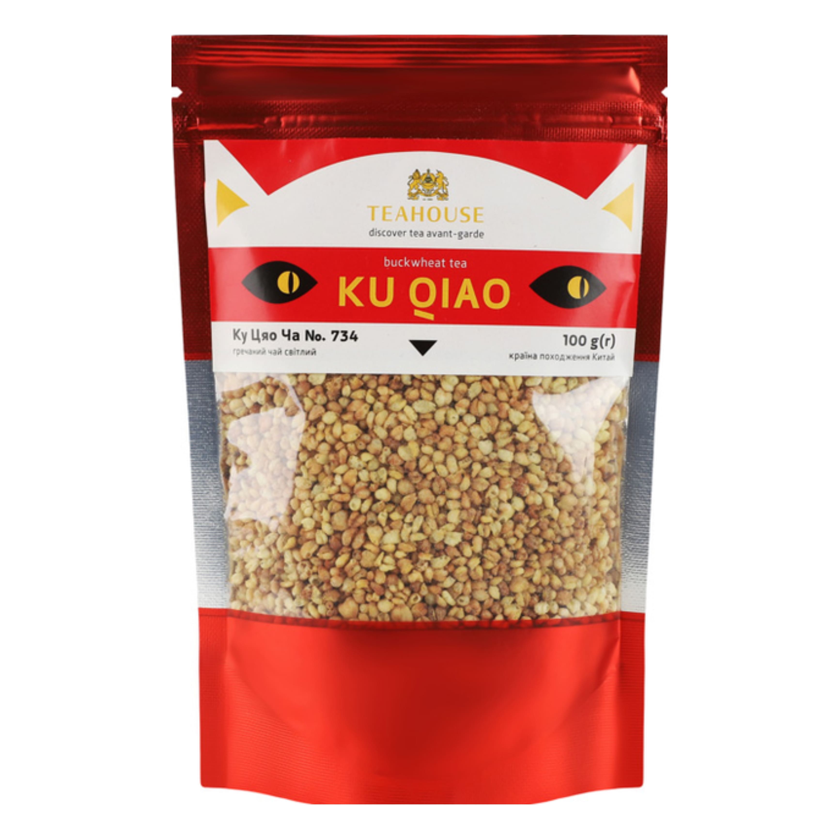 Гречаний чай КуЦяо світлий 100г