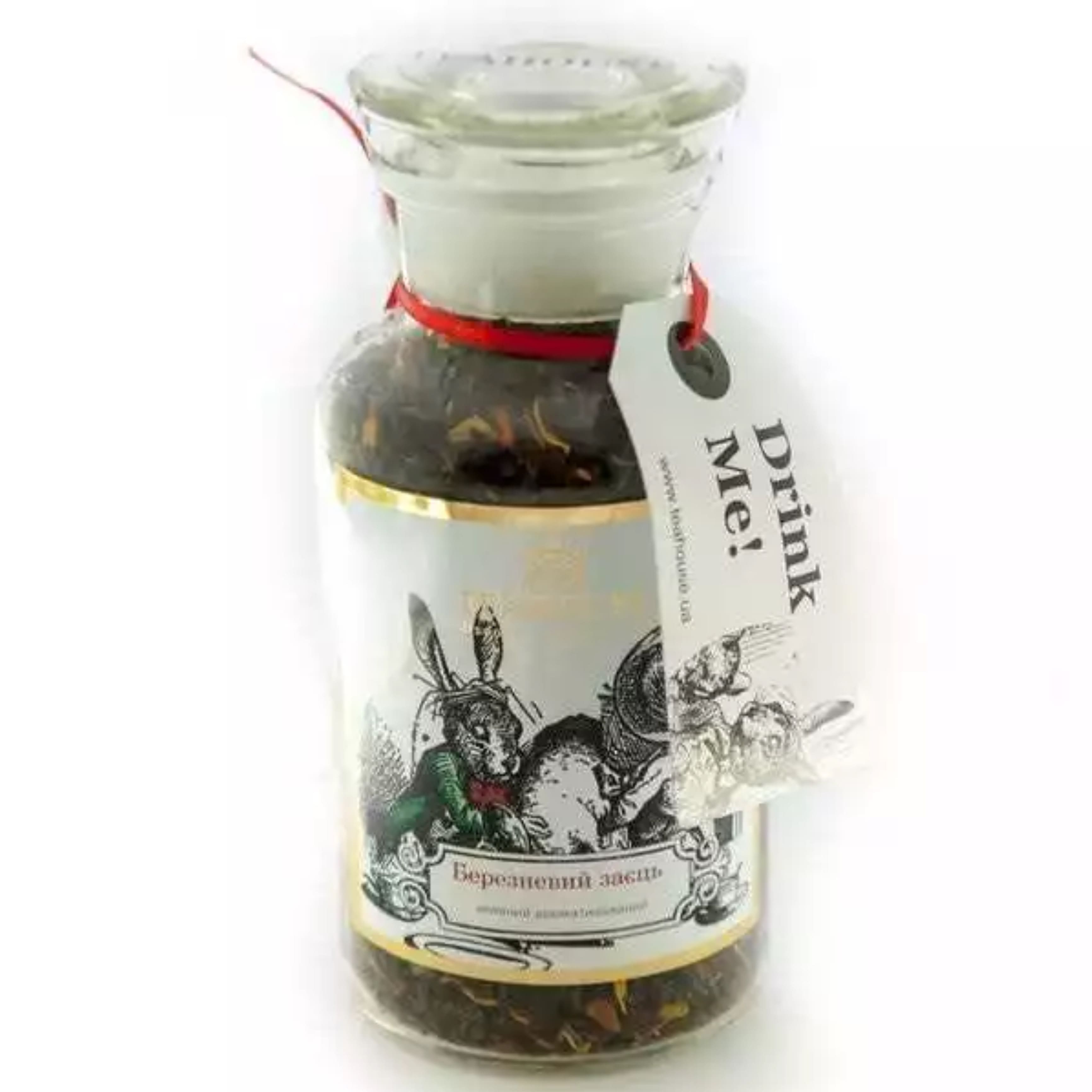 Чай зел Березневий заєць NEW скло 165г