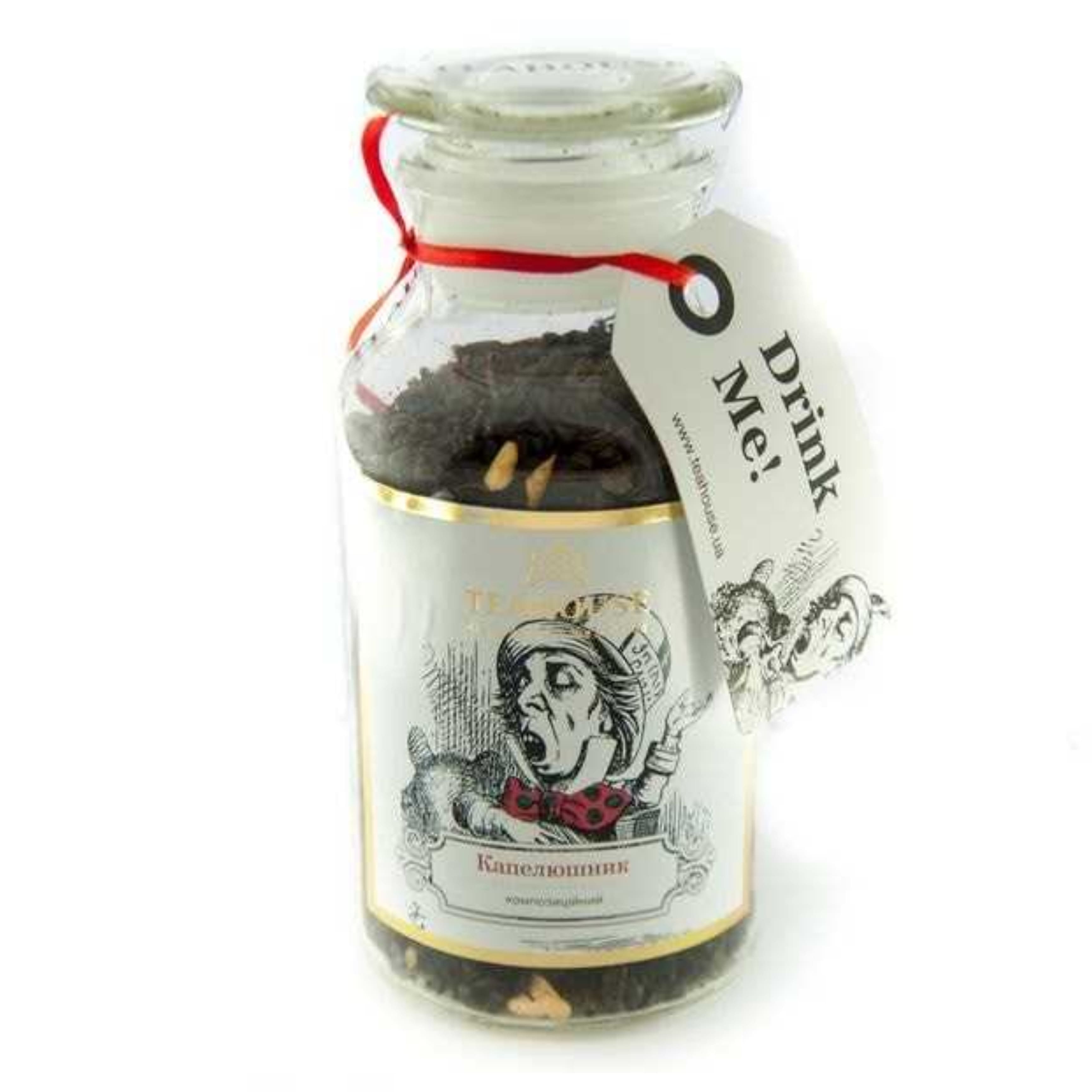 Чай чор+зел Шалений Капелюшник NEW скло 175г