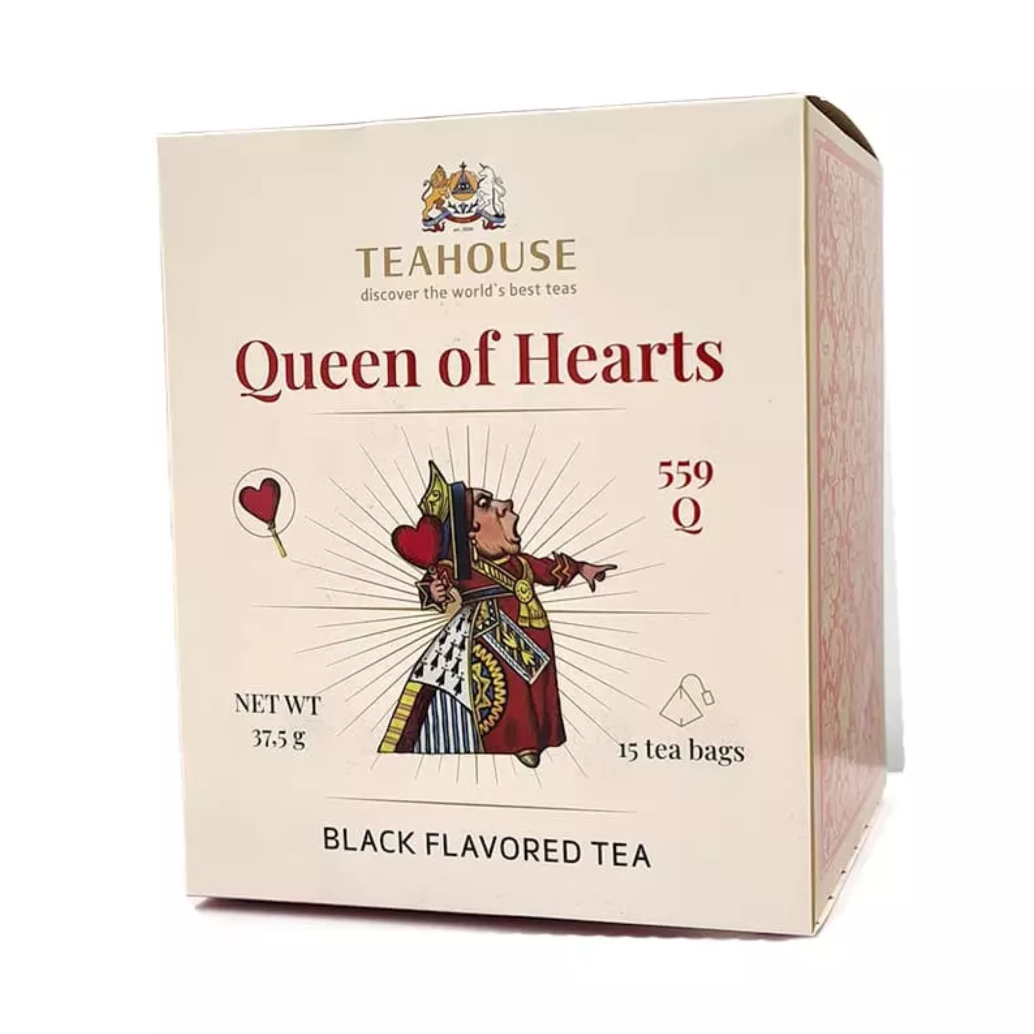 Чай чор фрукт Чирвова Королева у пірамідках 15х2.5г